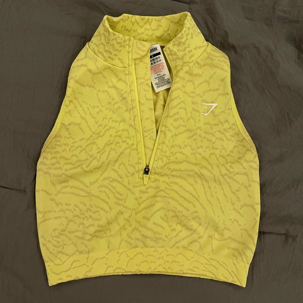 Gymshark adapt animal crop top